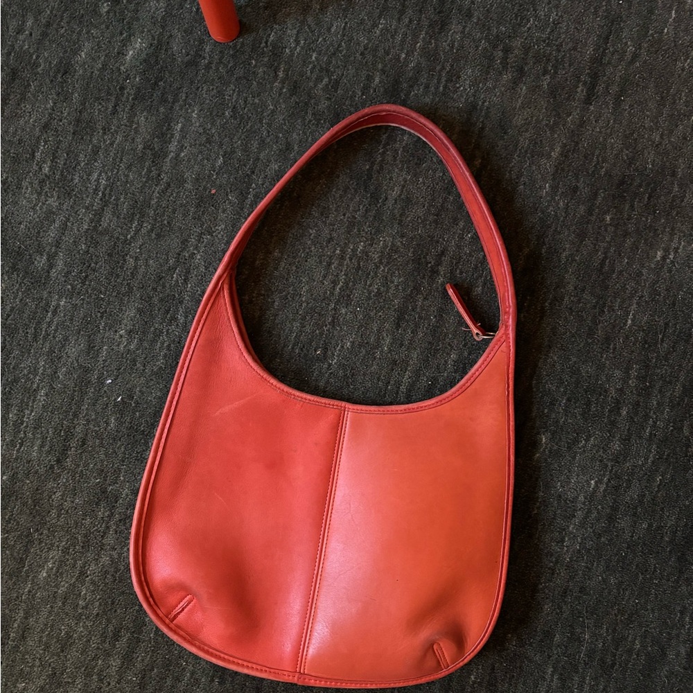vintage Coach Ergo bag in Tangerine